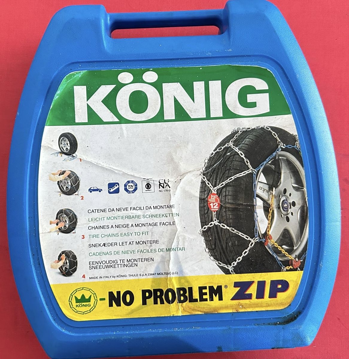 König Catene da neve: Neue Schneeketten König no Problem Zip – Nuovo e nell'imballaggio originale da Zürich venduto da bopeja