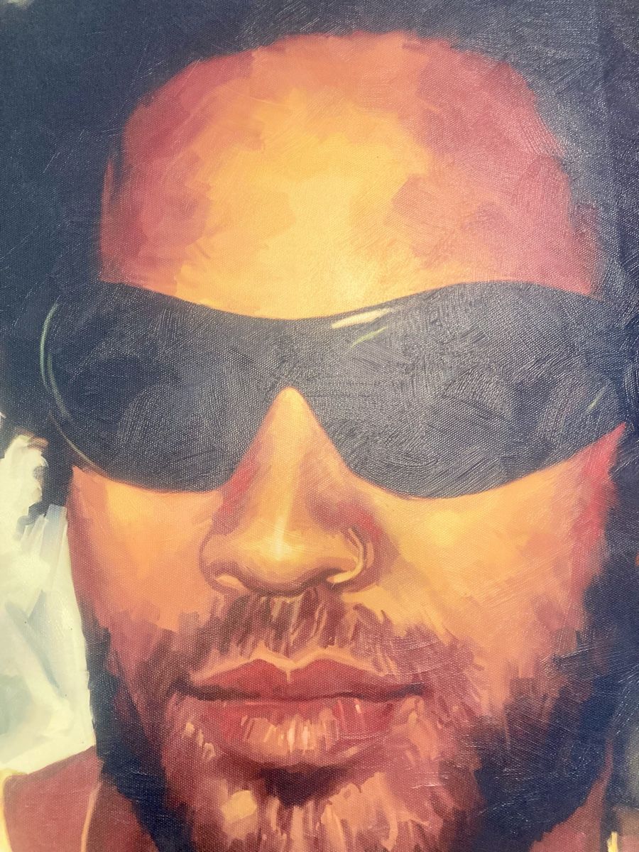 Poster & Bilder: Lenny Kravitz Bild 45.5x76 Artwork August Studios Montreal – Gebraucht aus Zürich von Binoemli 3