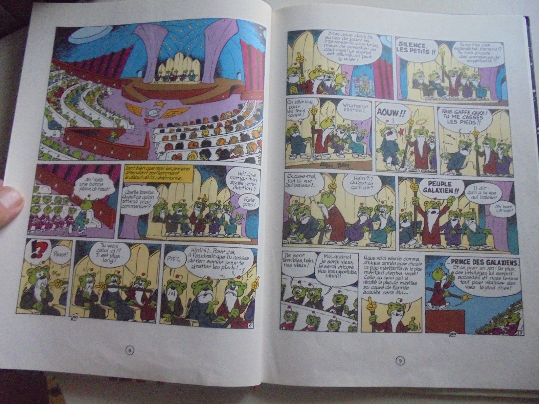 Fumetti: Le Scrameustache 10) le prince des Galaxiens. E.O 1981 – Usato da Crissier venduto da Promopost 5