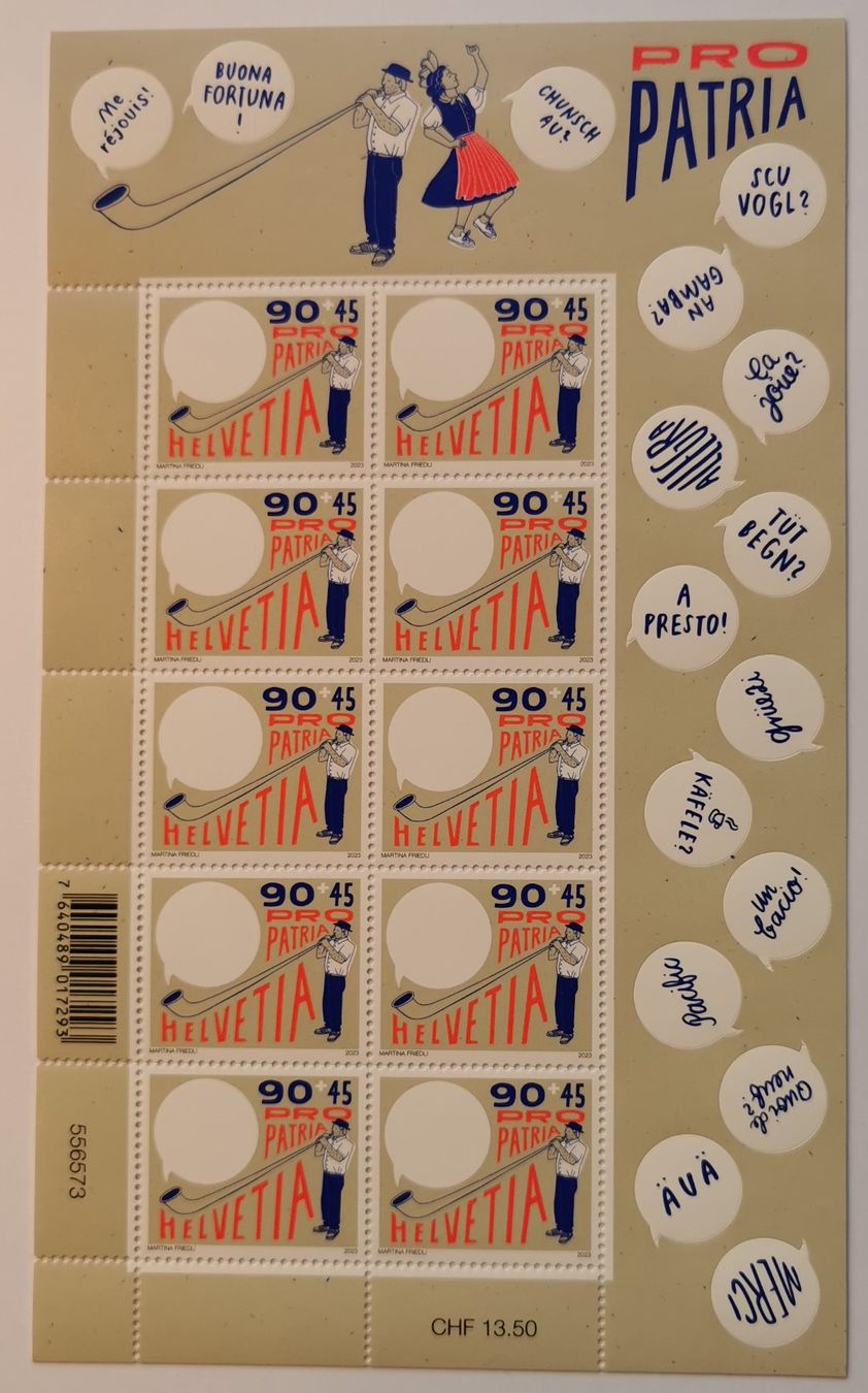 Tous les timbres: PP 2023** – Neuf (Voir description) à Aadorf par Chnorli-Furz