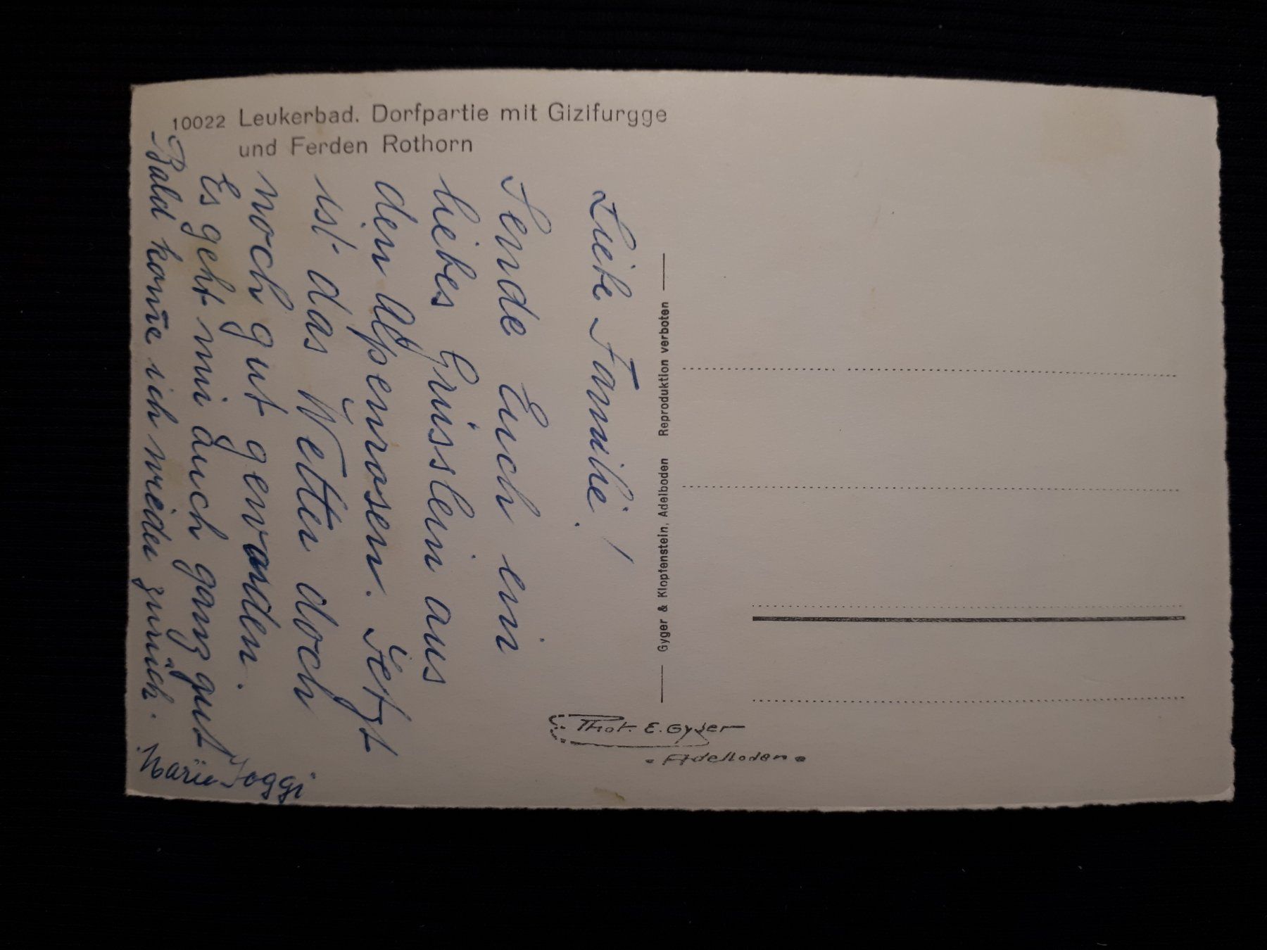 Ansichtskarten: LEUKERBAD – Gebraucht aus Ponto Valentino von giorgia06 1