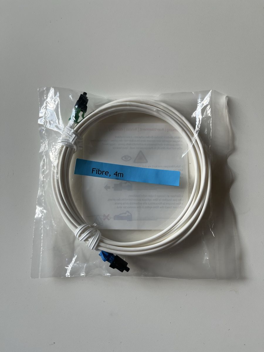 Swisscom Cavi: Glasfaser Kabel 4m, Neu & OVP – Nuovo e nell'imballaggio originale da Bern venduto da chiiba 1