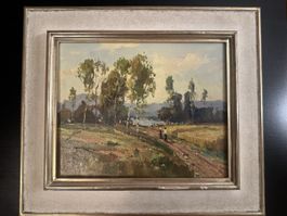 Adolf Thomann (1874–1961) – Schweizer Landschaft – 