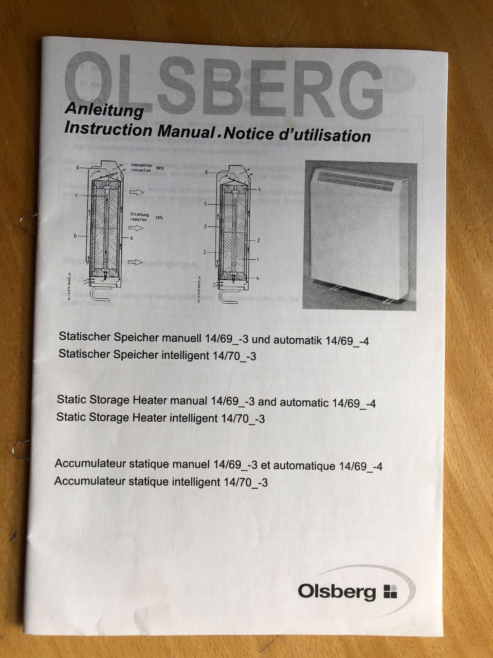 Radiatori: Elektrospeicheröfen Olsberg & Technotherm 2 Stück – Usato da Grub AR venduto da biene188 1