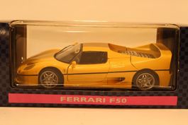MAISTO Ferrari F50 gelb, 1:18