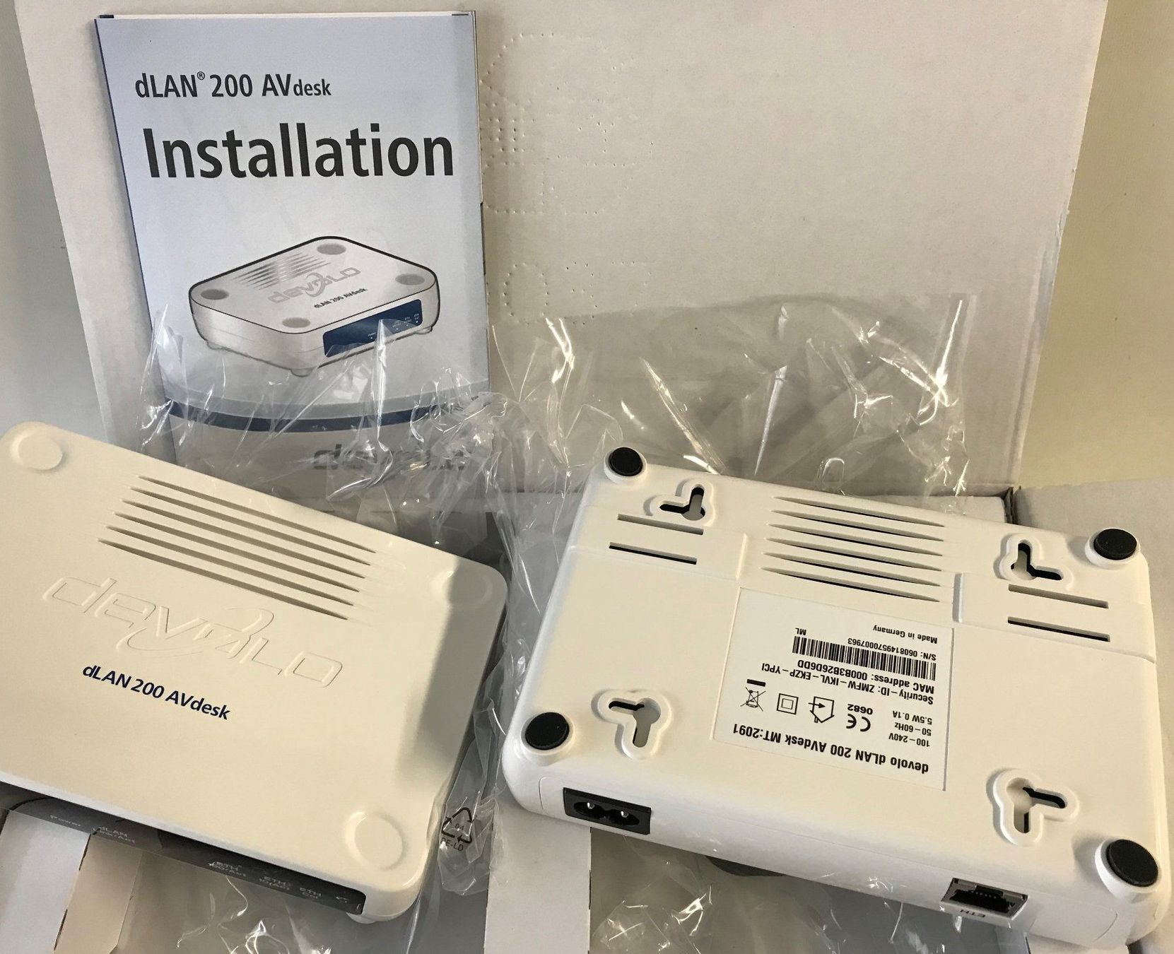 Devolo Unità & Adattatore: LAN-Netzwerkverbindung Powerline Neu – Nuovo e nell'imballaggio originale da Hergiswil NW venduto da hpb_9bvx 7