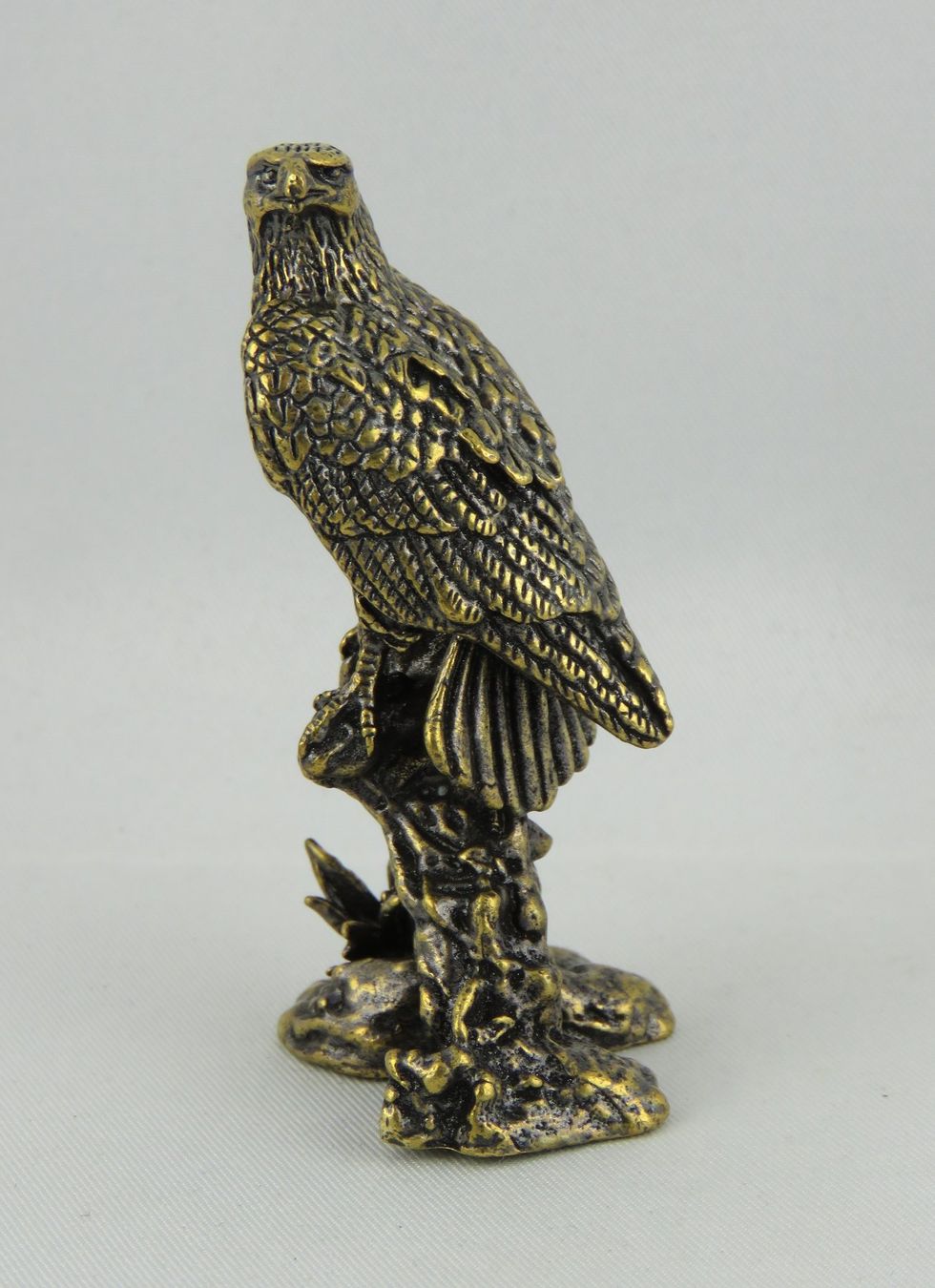 Statuette: ADLER - Messing Figur - 6,5x3cm – Nuovo e nell'imballaggio originale da Grenchen venduto da Yamahwildstar16 3