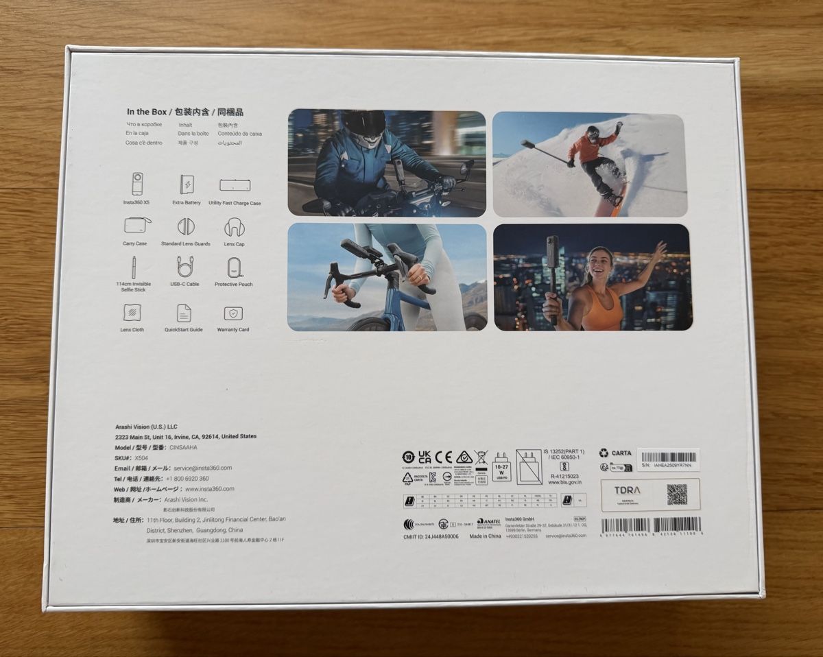 Insta360 Action Cam: Insta X5 Essentials Bundle TOP Angebot – Usato da Niedergösgen venduto da Lifestyle-85 1