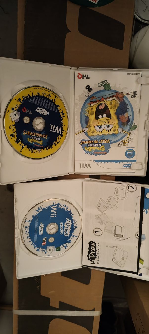 Nintendo Giochi: Wii Spiele: Spongebob + U Draw Studio - Top Spiele – Usato da Oensingen venduto da ece_8k7q 1