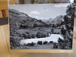 Lavin Unter Engadin Guarda Piz Agüz 1960 Postkarte  1