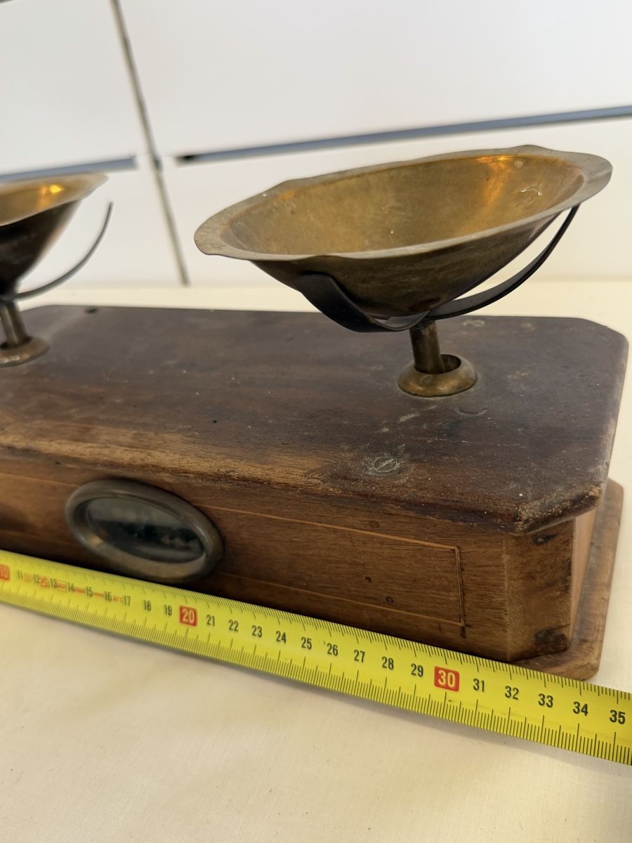 Bilance e pesi: Balance de precision ancienne bois laiton  – Usato da montreux venduto da Always-Good 7