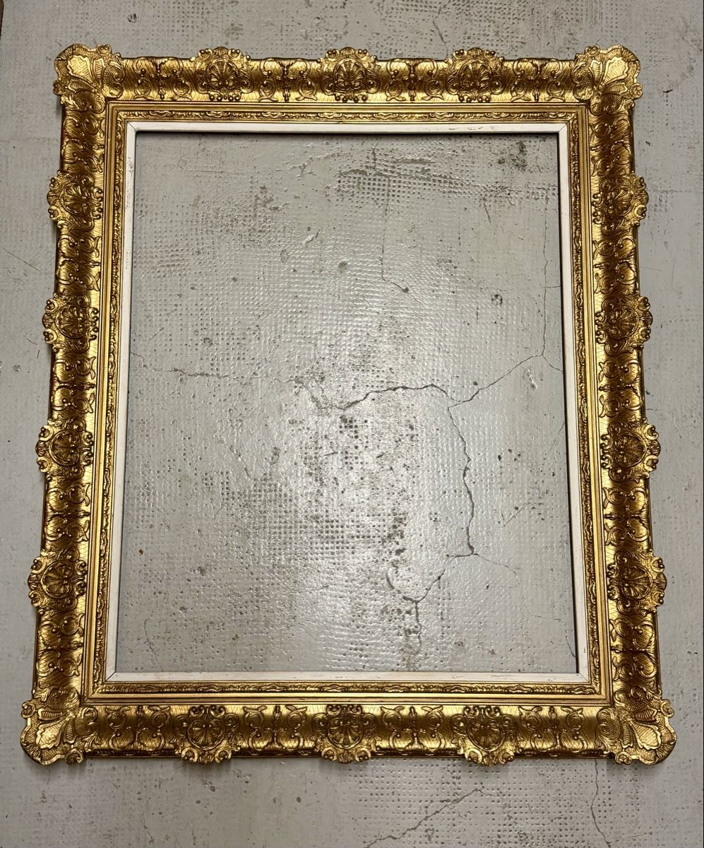 Dipinti: Cadre doré orné style baroque en bois – Usato da Genève venduto da mar_nd6c