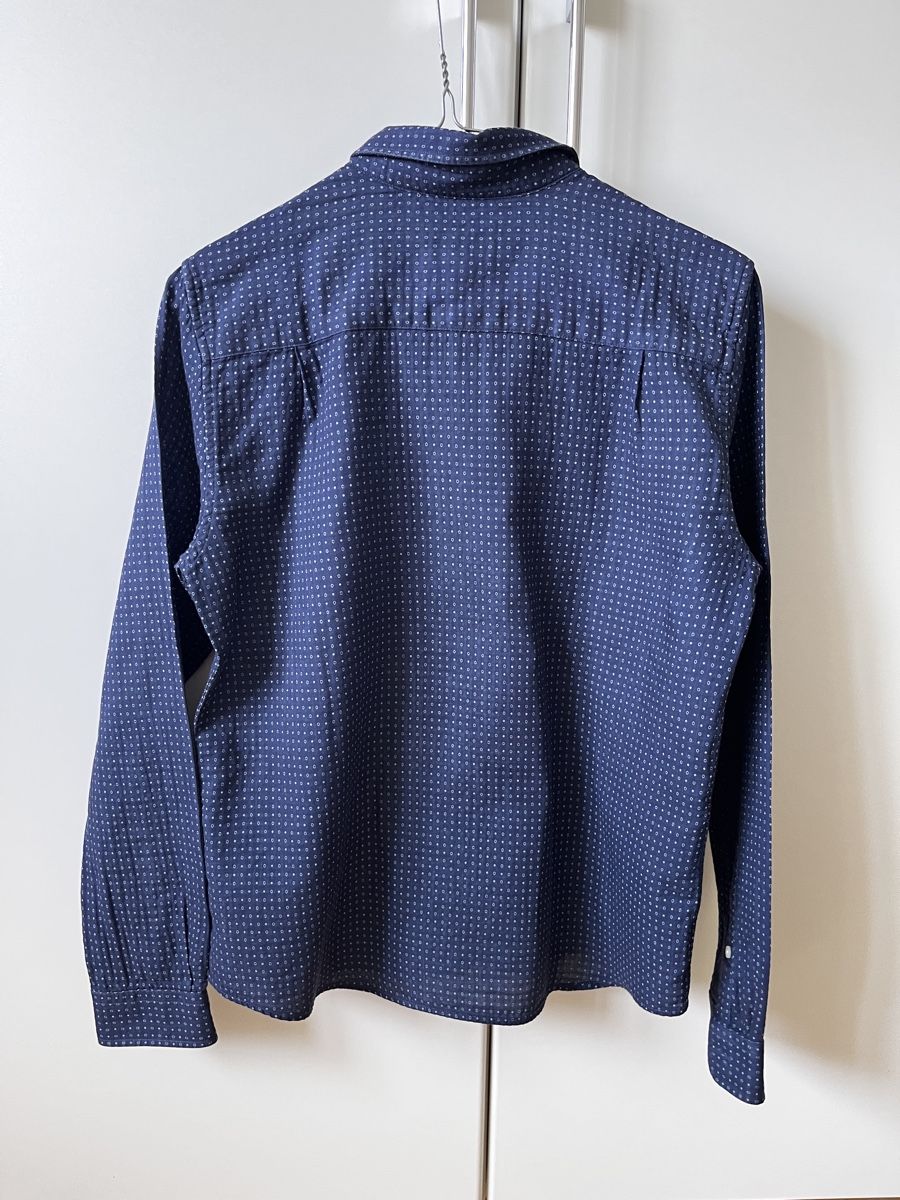 Gant Camicette: GANT Hemd, Gr. 36, Dunkelblau mit Muster – Usato da Zürich venduto da Kleanthy 1
