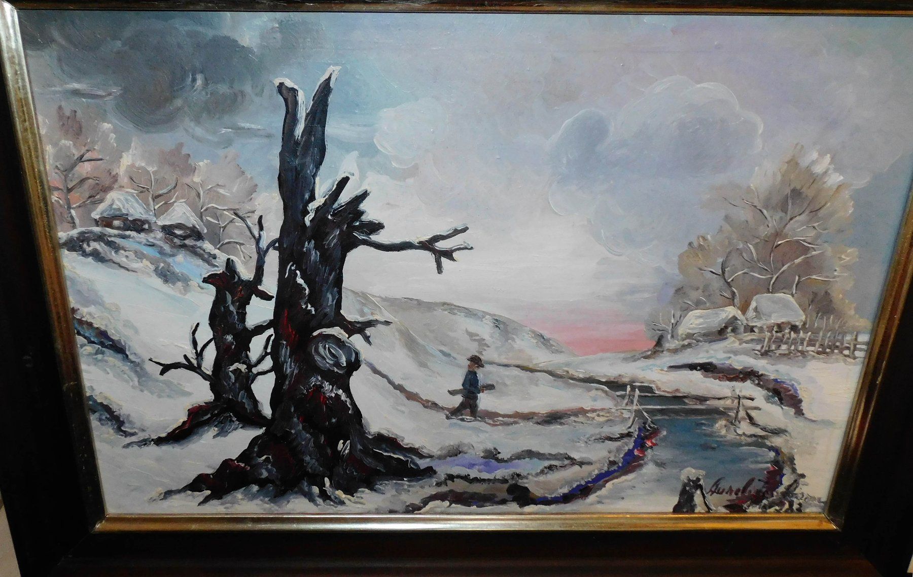 Dipinti: Ölgemälde Bild signiert Bild  71 x 52 cm – Usato da Sursee venduto da 76 3