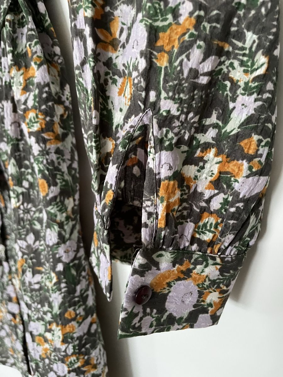 Pieces Vestiti: Pieces Blusenkleid mit Blumenmuster – Nuovo (secondo la descrizione) da Zürich venduto da SeldaY 3
