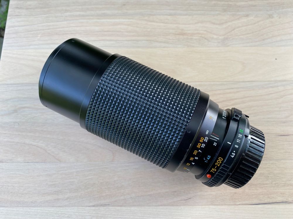 Objectif Sigma Zoom 75-200mm F/3.8 – Monture Pentax K/PK, 55 Mm, Occasion