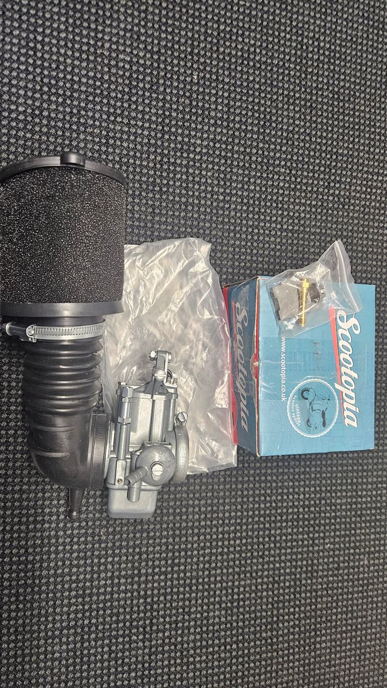 Lambretta Toutes les pièces pour scooter: Lambretta Vergaser SCOOTOPIA SH 22 mit Luftfilter – D'occasion à Embrach par Lingmau 1