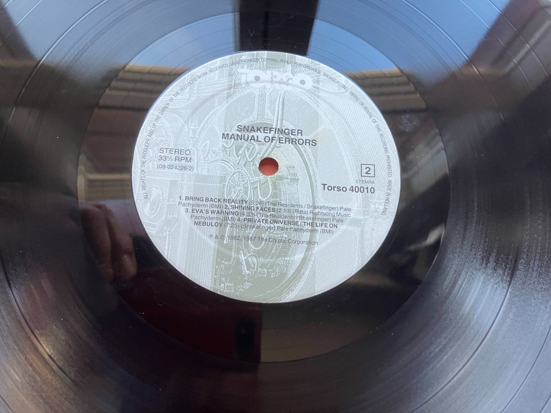 Dischi in vinile: Snakefinger – Usato da Aarwangen venduto da Jukebox3 7