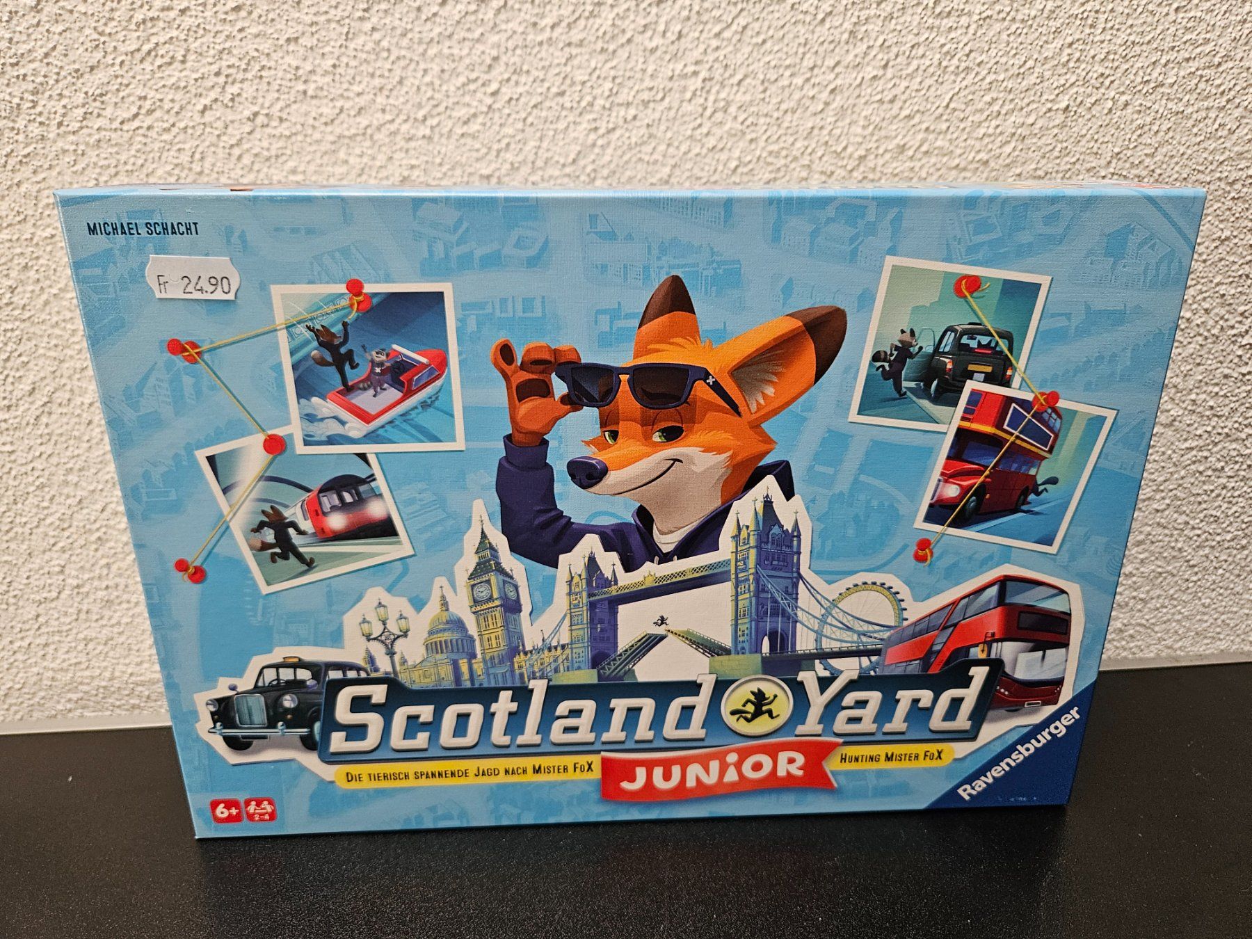 Spiele: Neu - Ravensburger - Scotland Yard - Junior – Neu und originalverpackt aus Dagmersellen von J_RP_Dagmersellen