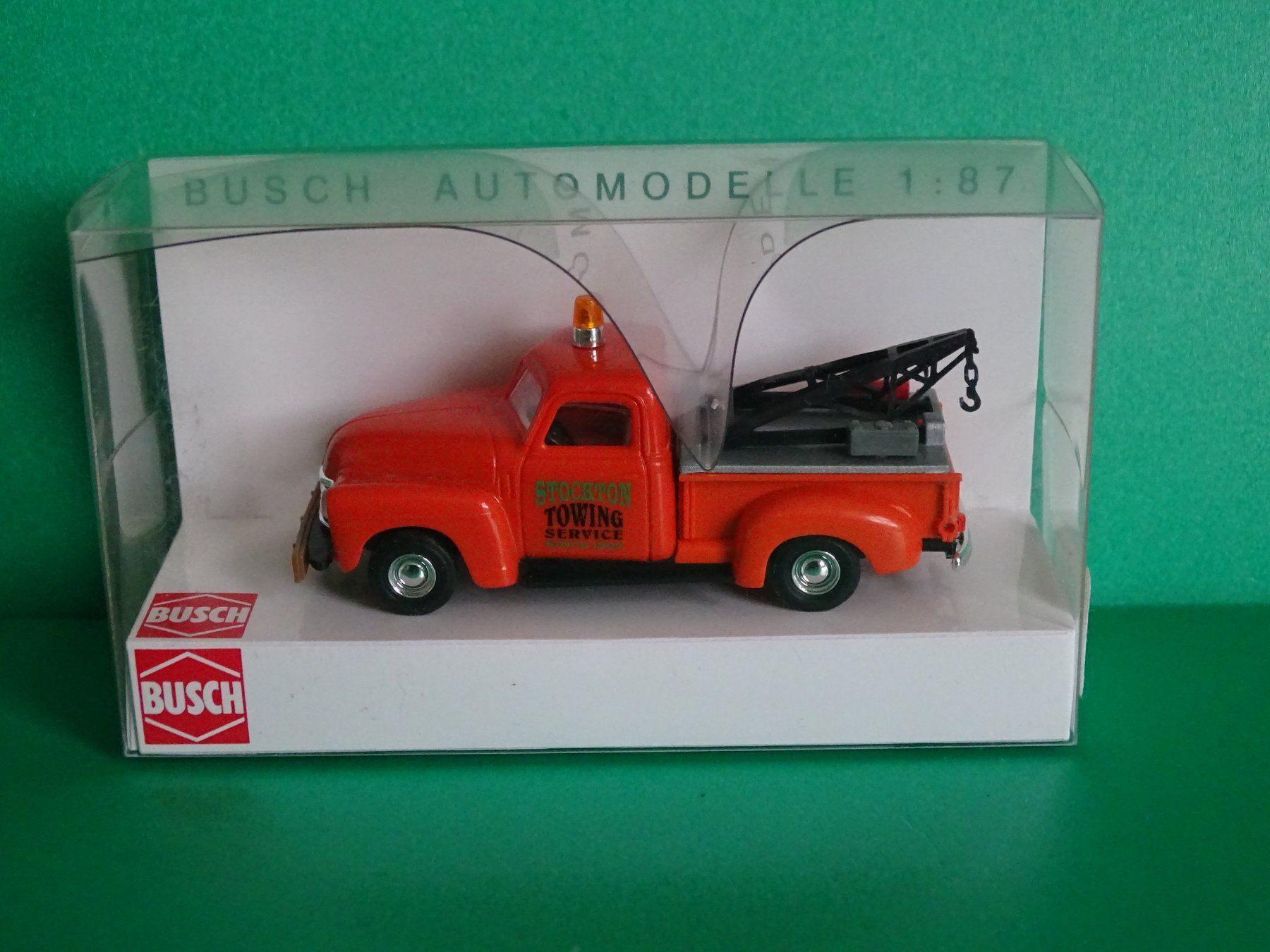 Busch Modellini d'auto: Chevrolet Pick Up von Busch 1/87 – Nuovo e nell'imballaggio originale da Bretzwil venduto da Meex 3