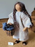 Schwarzenberger Krippenfiguren Kind/Meitli 18cm N1