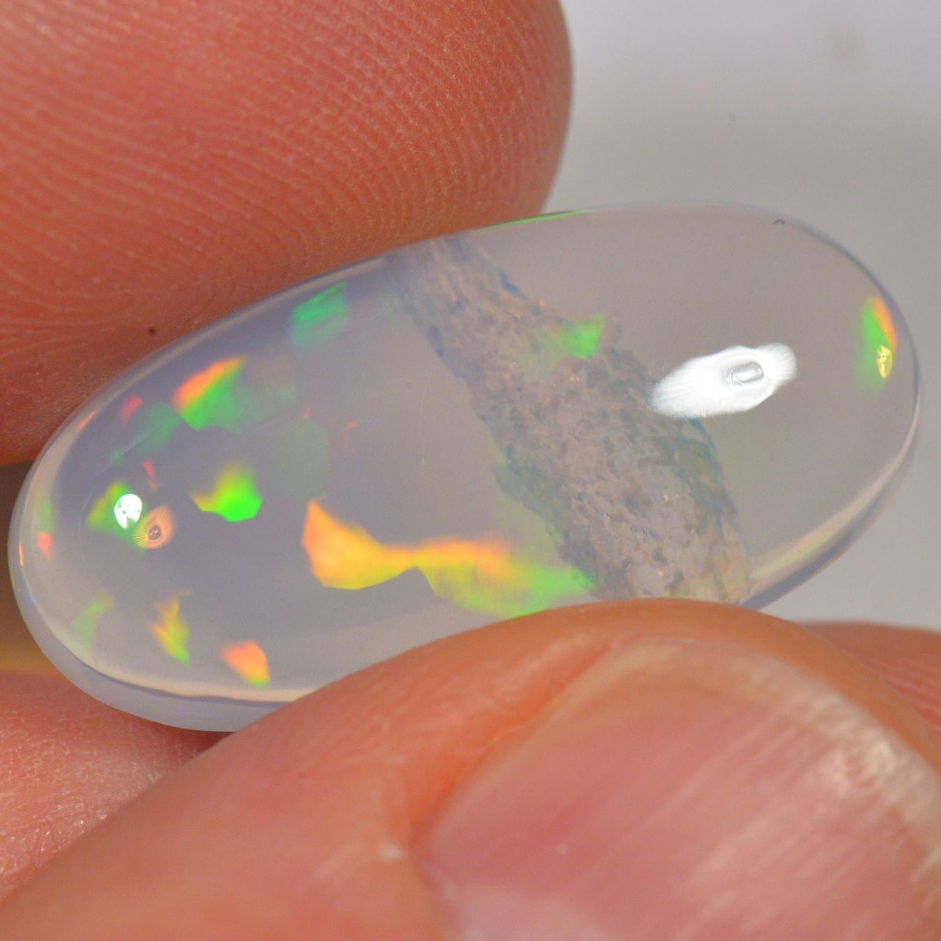Pietre preziose: 11.4 Karat - Äthiopischer Welo Opal – Nuovo (secondo la descrizione) da Rüti ZH venduto da DeinOpal 2