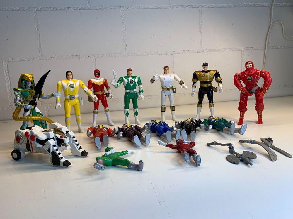 Power Rangers Spielzeug 90er