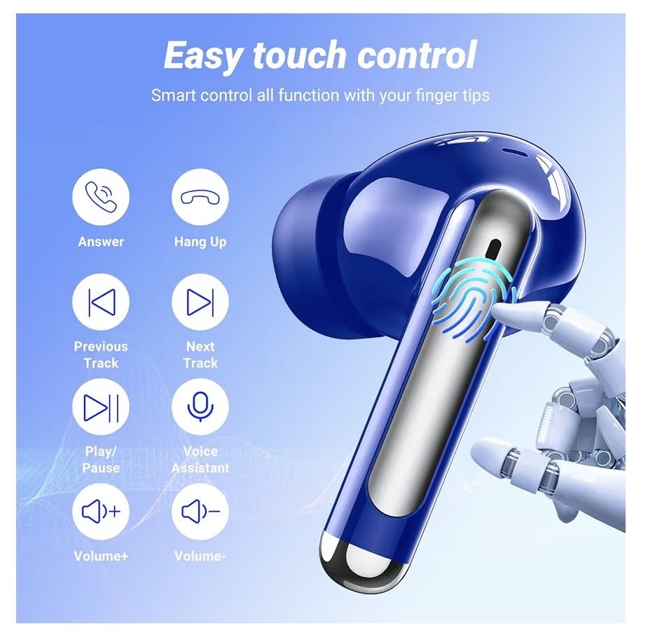 Cuffie: Ecouteurs Bluetooth sans Fil, Monyhigh Casque Bluetooth – Nuovo e nell'imballaggio originale da Boussens venduto da sko_9w6t 3