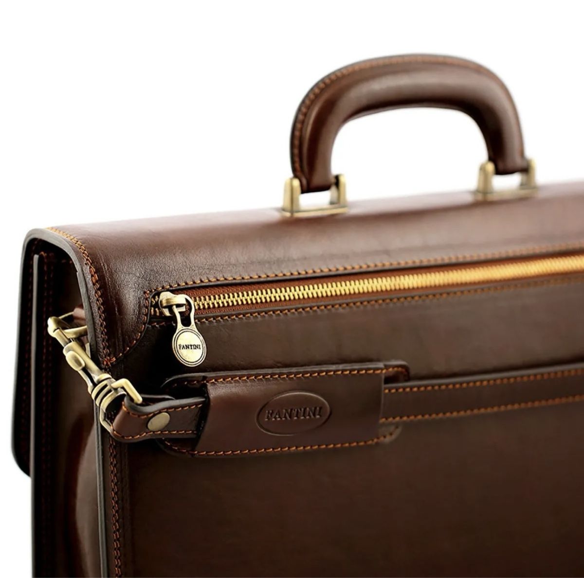 Valigie & Borse: Aktentasche aus Leder Manfredi – Nuovo e nell'imballaggio originale da Wittenbach venduto da WWW.DRILUBAGS.CH 3
