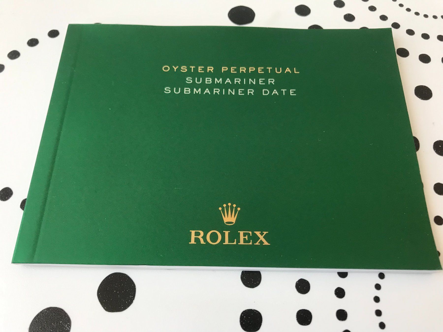 Documenti: ROLEX ORIG. - SUBMARINER - OPERATING INSTRUCTIONS !!! – Usato da Epalinges venduto da dream-watch