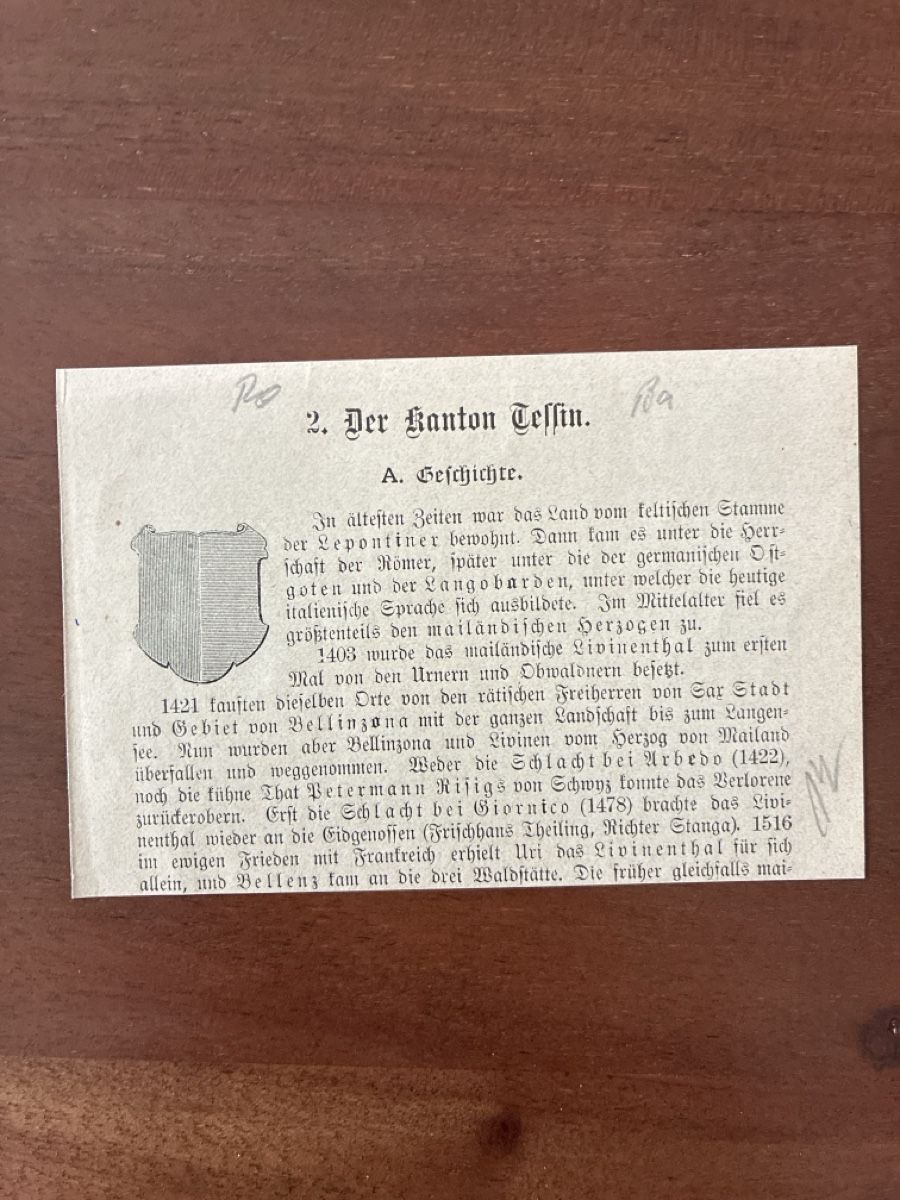Cartoline postali: 12 Ansichtskarten Schweiz von Giornico TI – Usato da Oftringen venduto da Cla.vD.74 5