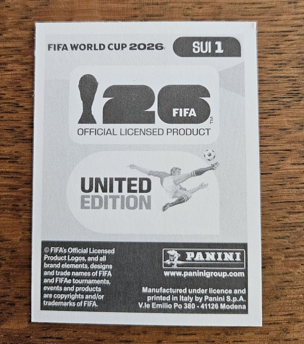 Panini Carte collezionabili: Panini Sticker WM 2026 - SUI 1 – Nuovo (secondo la descrizione) da Reinach BL venduto da BaselStar 1