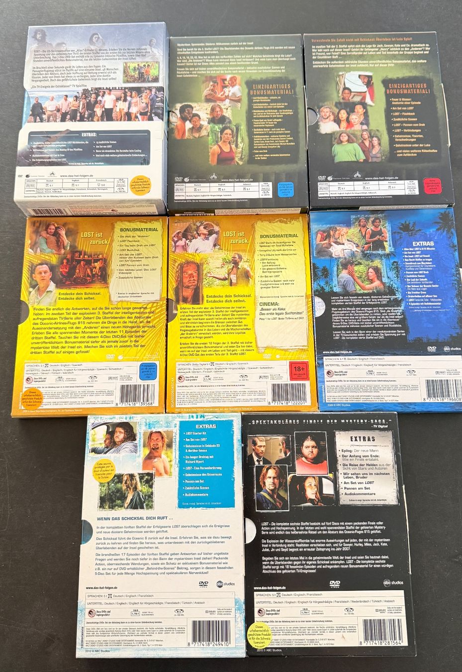 Tutti i DVDs: Lost DVD Sammlung Staffel 1-6 – Usato da Muri AG venduto da Madoxx72 1