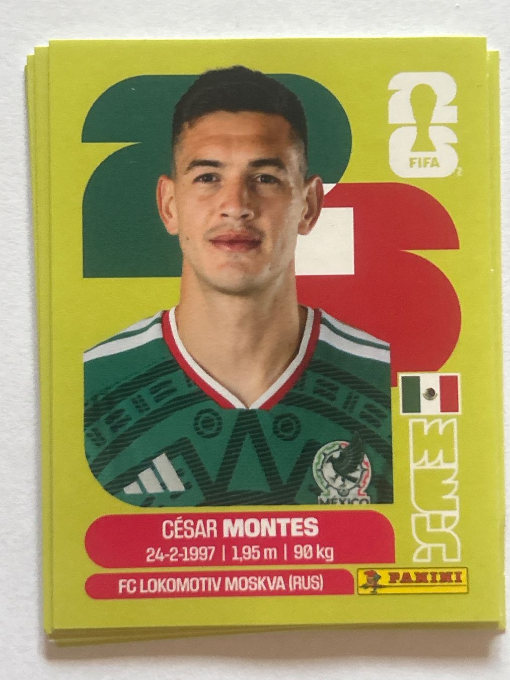 Panini Cartes à collectionner: Panini WM 2026 Sticker - Montes MEX 5 – Neuf (Voir description) à Troistorrents par sim_d75d
