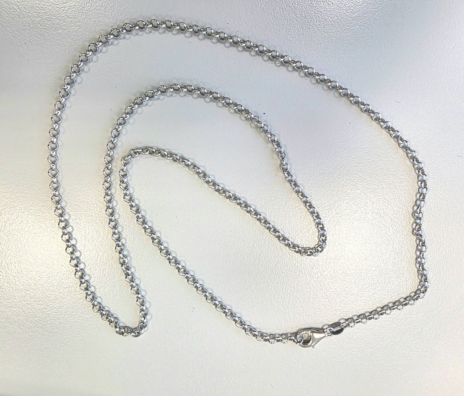 Catenine: Erbsen Halskette 45 cm Silber 925 – Nuovo (secondo la descrizione) da Madetswil venduto da triforuz 2