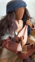 Schwarzenberger Krippenfigur - Hirt mit Laute inkl. Holz