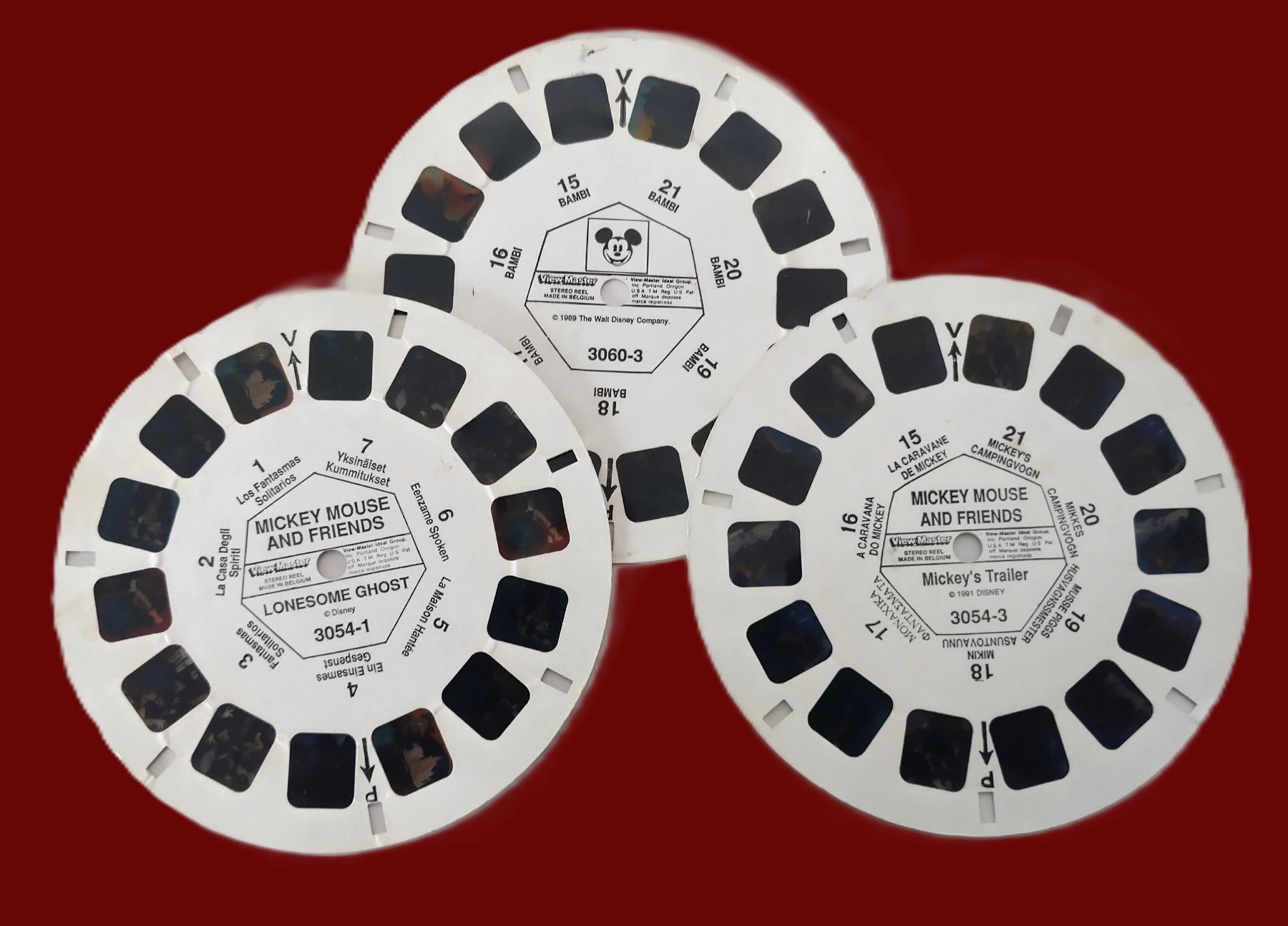 Giocattoli: View-Master /3 Bildscheiben Mickey Mouse & Friends – Usato da Bellach venduto da JingleJerry