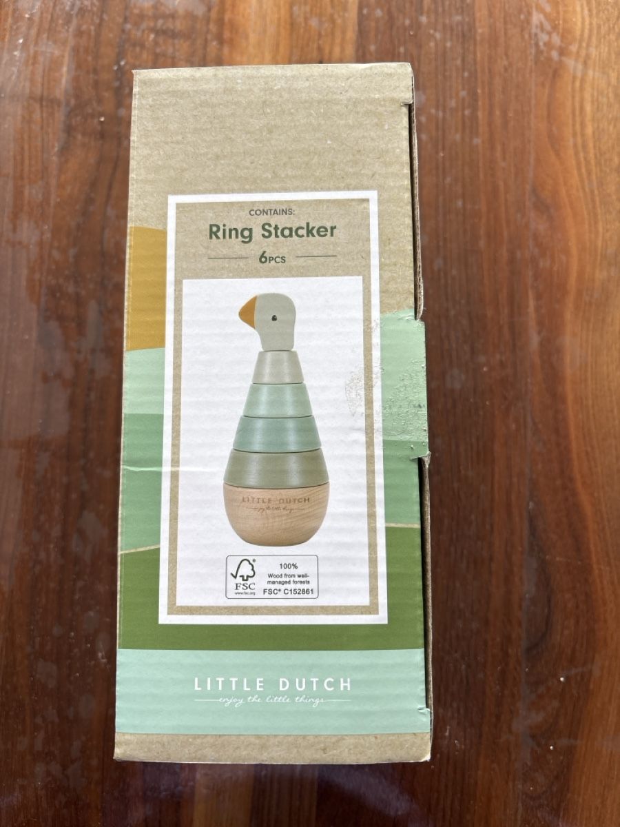 Giocattoli: Little Dutch Wooden Ring Stacker Duck – Nuovo (secondo la descrizione) da Oberengstringen venduto da tal_t5f9 1