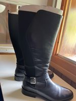 Stiefel mit weitem Schaft 40