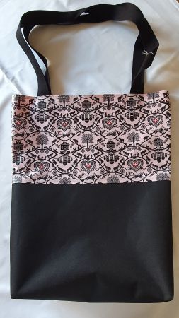 Shopper Tasche, Shopper Bag Scherenschnittmuster.