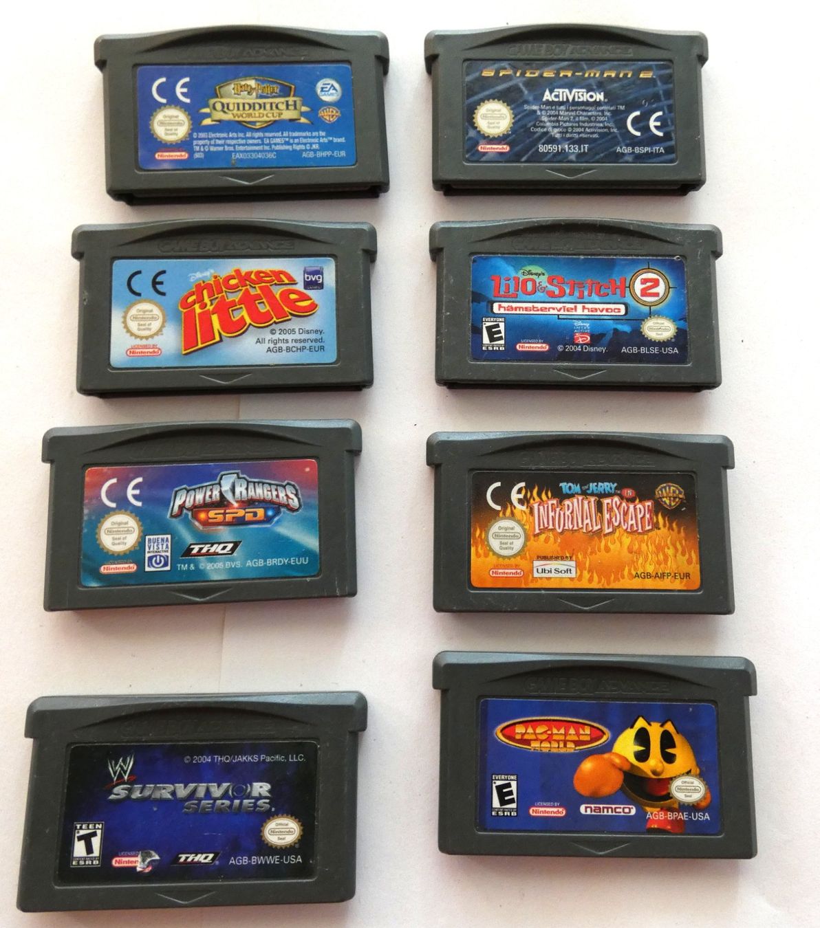 Nintendo Giochi: Nintendo GBA - 8 Spiele – Usato da La Sarraz venduto da classicworldcoins