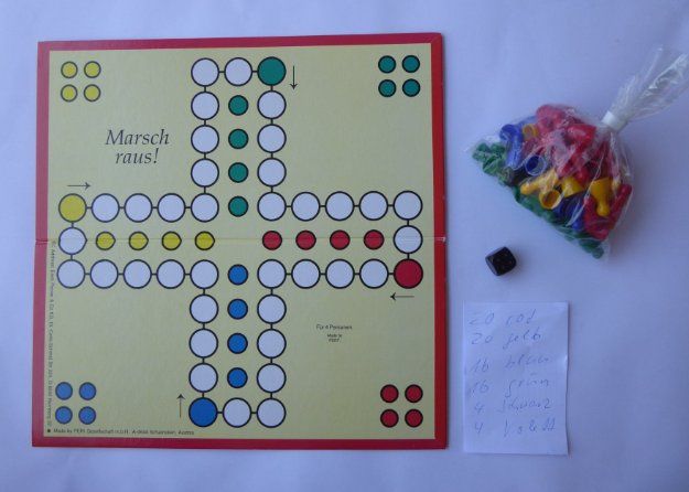 Giochi: 2 x beidseitiger Spielplan Eile mit Weile, Halma, PERI – Usato da Turbenthal venduto da Nautop