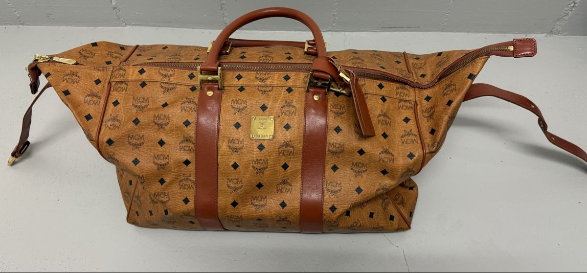 Mcm Borse: MCM Reisetasche monogram braun Leder – Usato da Zürich venduto da daki81 1