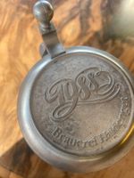 Bierglas mit Zinndeckel, Haldengut 1988