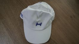 Helite Airbag Pferdesport Cap Kappe Hut weiss