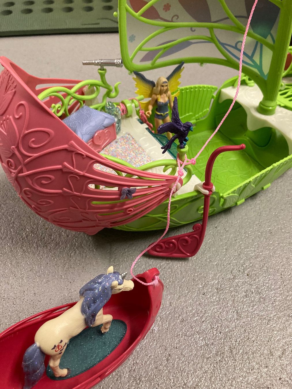 Schleich Giocattoli: Bayala Schleich Serafines Blütenboot – Usato da Fislisbach venduto da alex727 3