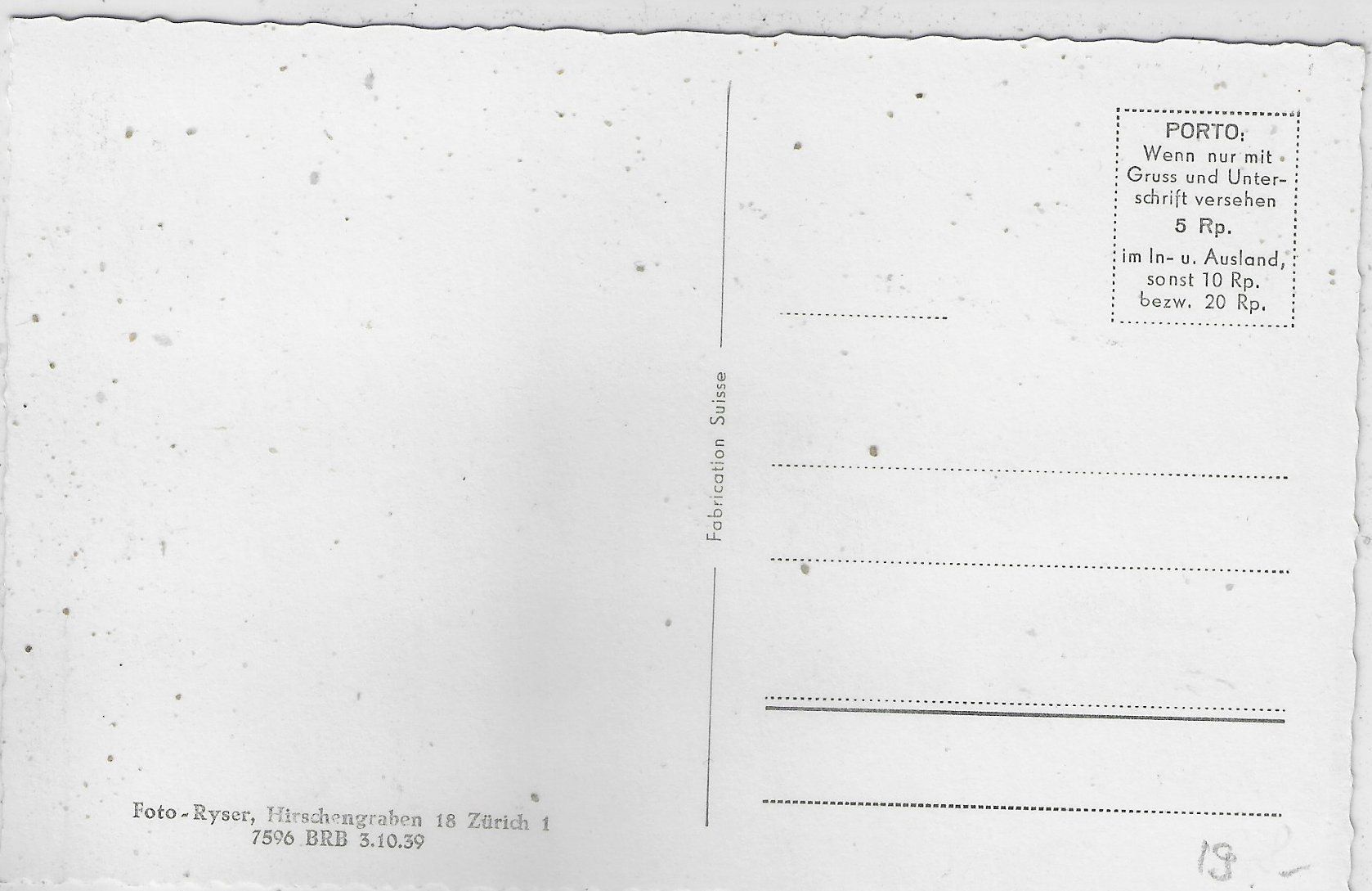 Cartoline postali: Fällanden - Generalansicht – Usato da Ettingen venduto da Kartenplanet 1