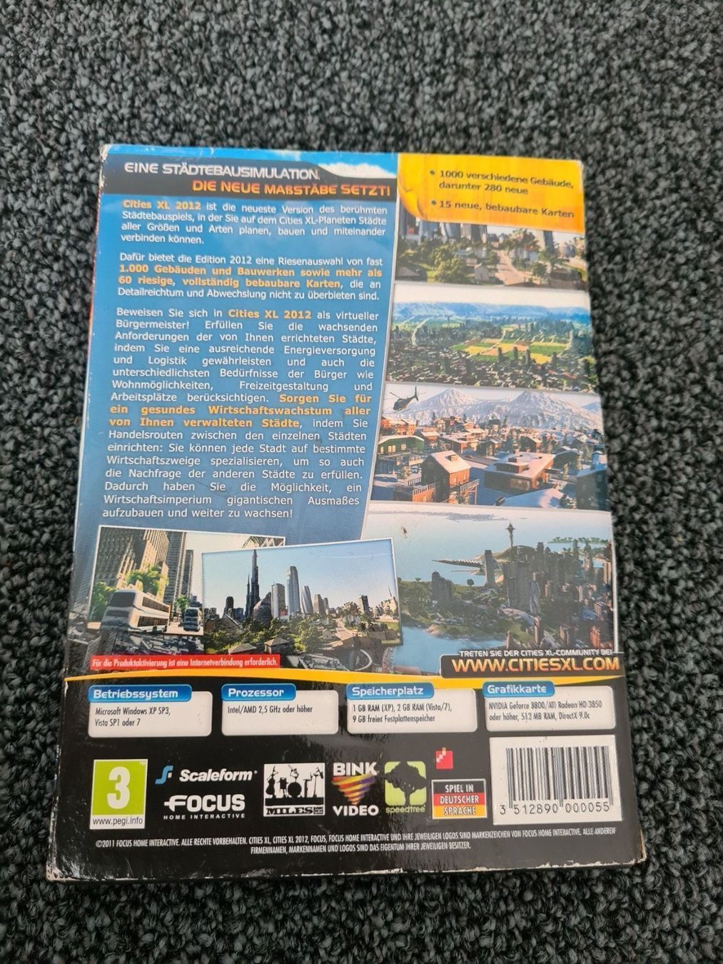 Jeux: CITIES XL 2012 PC – D'occasion à Ruswil par jan_bxl5 1