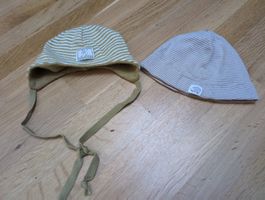 Baby Mützen Set gestreift 