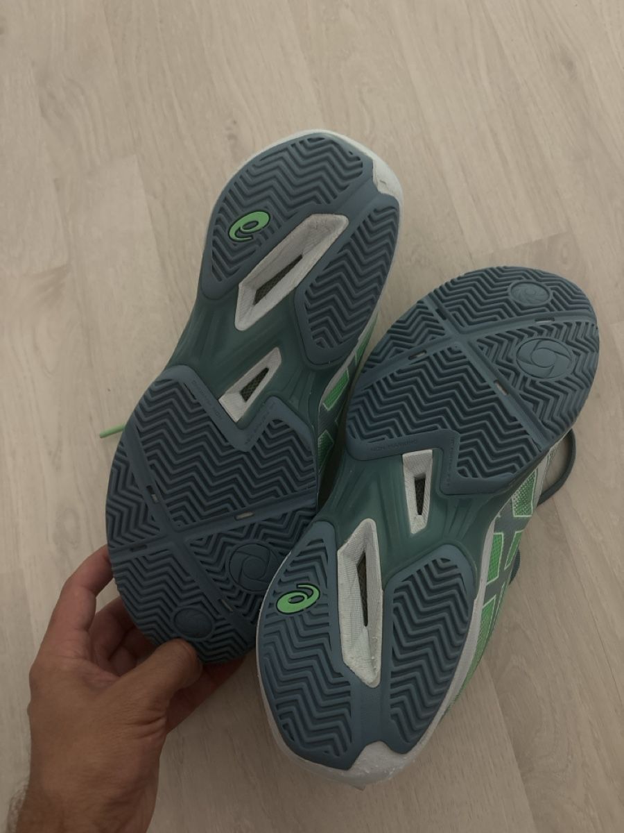 Asics Scarpe da uomo: Asics Padel/Tennis Green Size 40.5 – Usato da Zürich venduto da dav_j8n6 1